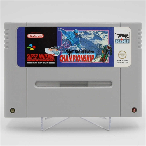 Val d'Isere Championship - SNES - Cartridge - (SCN) (A Grade) (Genbrug)